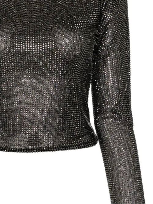 T-shirt con strass GIUSEPPE DI MORABITO | 03PFTO274FC0321299